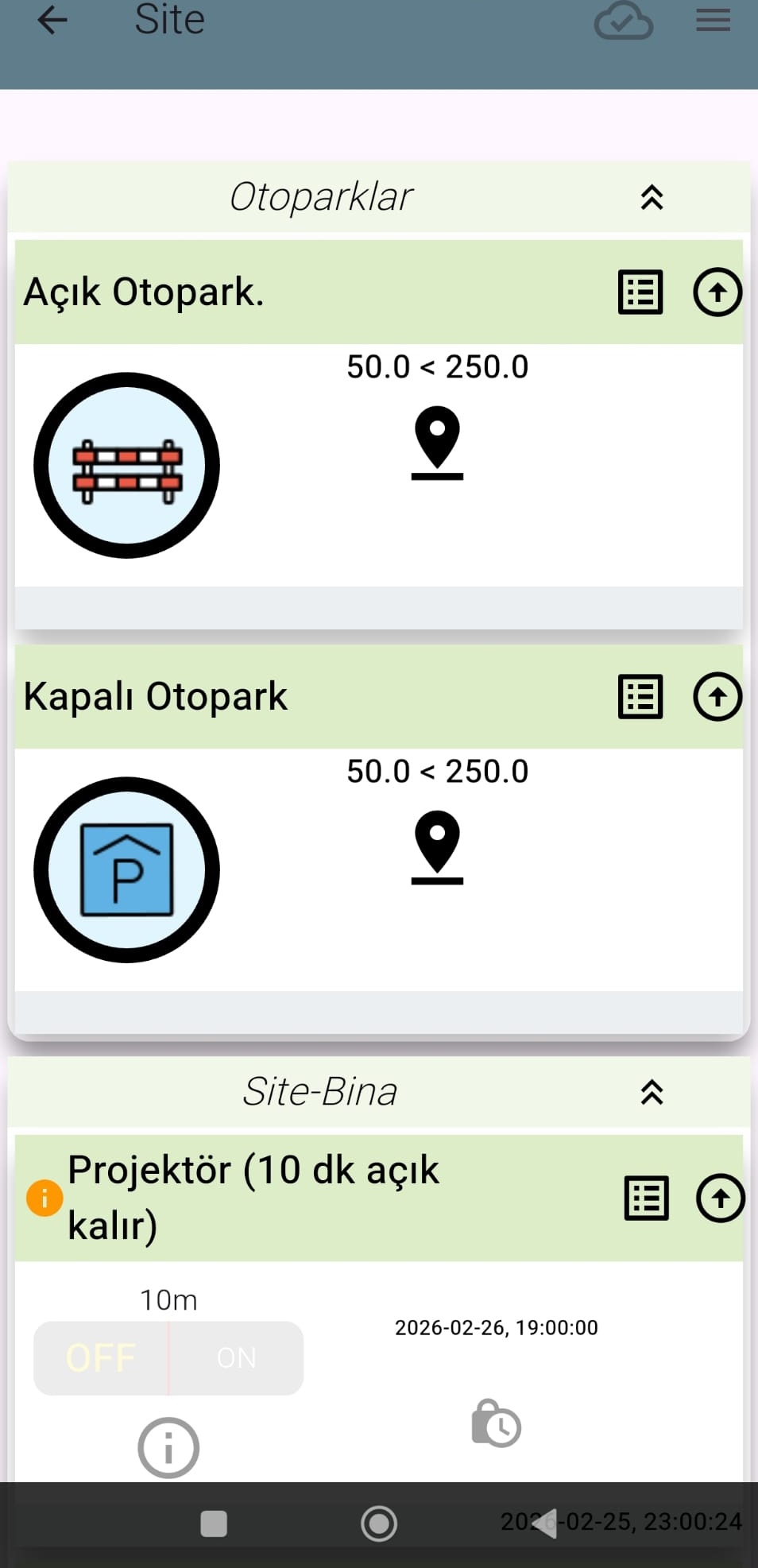 Site yönetim paneli